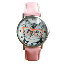 Load image into Gallery viewer, 2017 Top Brand Cute Cat Pattern Watches