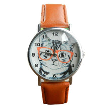 Load image into Gallery viewer, 2017 Top Brand Cute Cat Pattern Watches