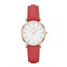 Load image into Gallery viewer, CHRONOS Stylish Red Simple Causal Quartz Watch