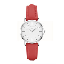 Load image into Gallery viewer, CHRONOS Stylish Red Simple Causal Quartz Watch