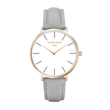 Load image into Gallery viewer, Chronos 1898 Leather Strap Quartz Watch