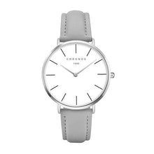 Load image into Gallery viewer, Chronos 1898 Leather Strap Quartz Watch