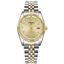 Load image into Gallery viewer, CHRONOS Men Luxury Golden Bracelet Watches