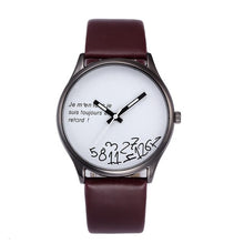 Load image into Gallery viewer, Fashion Design Leather Retro Design Leather Band Watches